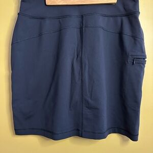 Duluth Trading Co Black Mini Skirt